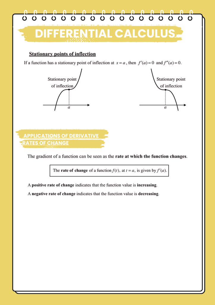 6 - Matric Math Prep (Paper 1): Differential Calculus Application 1 10