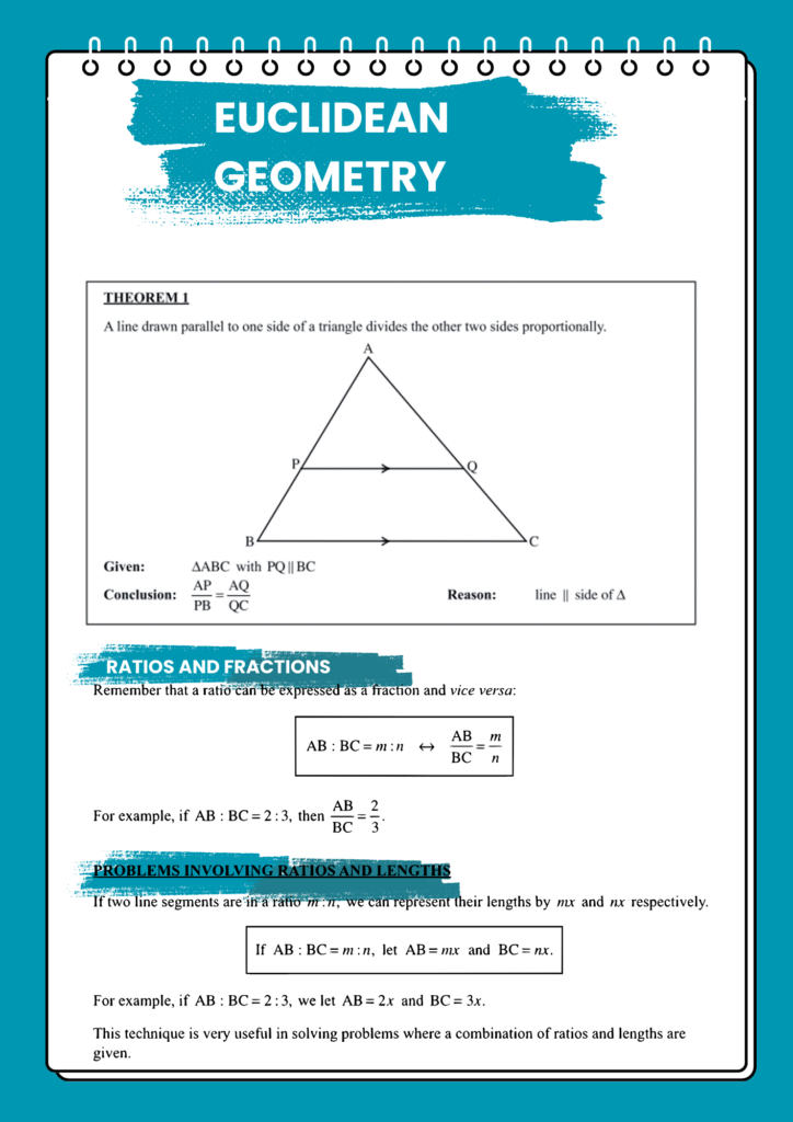 9 - Matric Math Prep (Paper 2): Euclidean Geometry 3 14