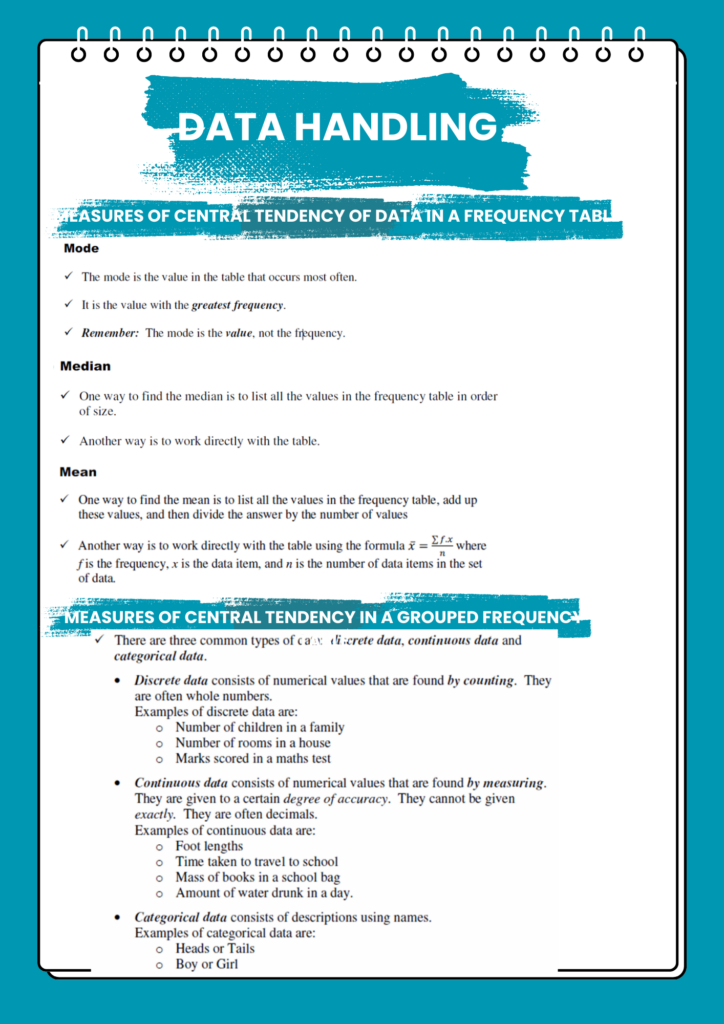 3 - Matric Math Prep (Paper 1): Data Handling 2 20